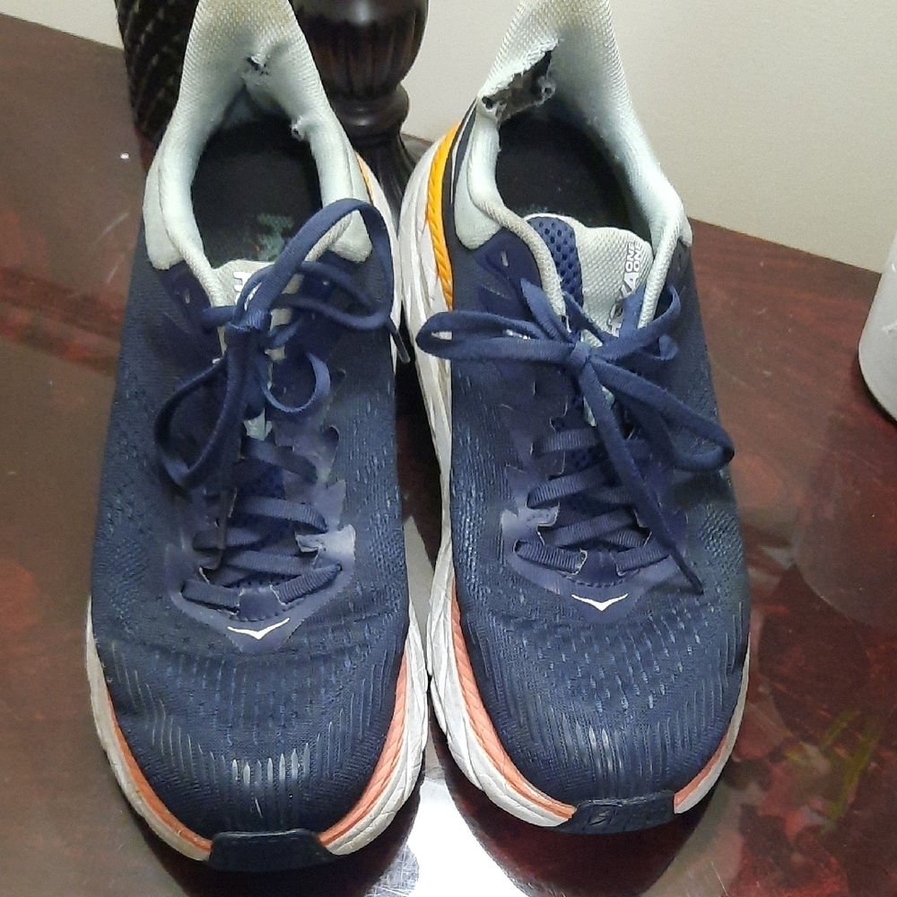Hoka One One Athletic Shoes with Mesh Upper